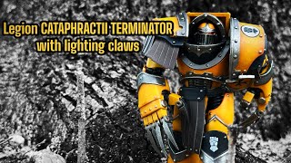 JOYTOY Warhammer Imperial Fist Terminator Armor [upl. by Schnorr150]