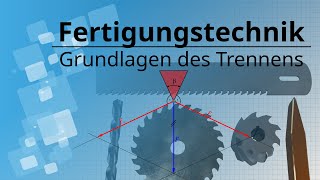 Grundlagen Trennen Keilwinkel  Zeichnerische Ermittlung der Schnittkräfte  Kräfteparallelogramm [upl. by Notrom]