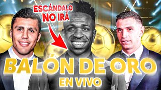 🚨 BALÓN DE ORO EN VIVO 🏆 VINICIUS JR ENFURECIDO CONTRA UEFA NO VIAJÓ 😱 ¿LO GANA YAMAL 🔥 [upl. by Rednasxela]