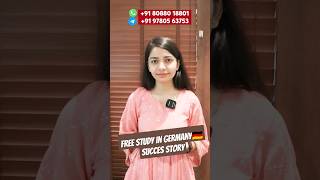 Free Study in Germany  Success Story  Best Germany Study Visa Consultants in Jalandhar Punjab [upl. by Ellimak]