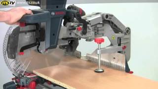 Bosch 305mm Glide Crosscut Mitre Saw GCM12GDL  ITS TV [upl. by Banky]