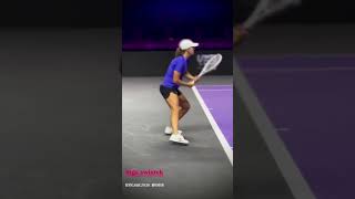 Iga Swiatek Practice In Riyadh  WTA Final Riyadh igaswiatek igaświątek wtafinalsriyadh [upl. by Gray]