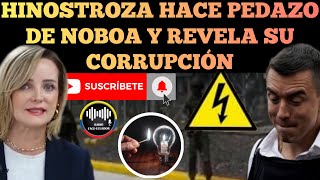 JANET HINOSTROZA HACE LEÑA AL PRESIDENTE NOBOA Y REVELA LA CORRUPCI0N DEL GOBIERNO NOTICIAS RFE TV [upl. by Phila674]