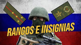 Ejercito Ruso Grados e Insignias Explicado [upl. by Notxed910]