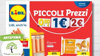 Volantino Lidl dal 9 al 15 settembre 2024 Piccoli Prezzi [upl. by Melonie231]