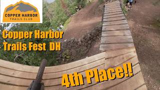 4th Place Run  Copper Harbor Trails Fest DH 2024 [upl. by Hugues]