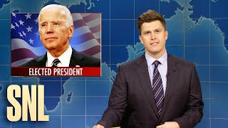 Weekend Update Biden Wins 2020 Election  SNL [upl. by Edin]