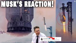 Elon Musk just declared this after Starships fifth launch CACTH amp Ship landing quotEXPLOSIONquot [upl. by Diver]