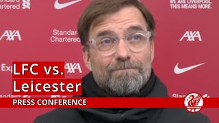 Leicester vs Liverpool  Jurgen Klopp Press Conference [upl. by Arrak]