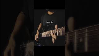 Labon Ko Guitar Cover shorts kk [upl. by Davidoff685]