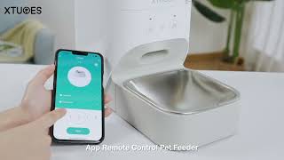 Smart automatic cat feeder introducing [upl. by Acenahs]