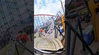 INCREDIBLE Launch Coaster in the UK 😁 shorts rollercoaster [upl. by Lluj105]