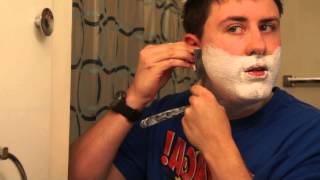 Shaving With The Enzo Shavette [upl. by Hammel176]