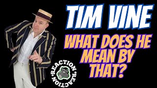 American Reacts to Tim Vine  What does he mean by that [upl. by Aramak257]