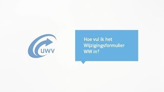 Wijzigingen doorgeven met een WWuitkering [upl. by Takashi]