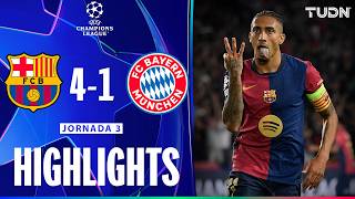 HIGHLIGHTS  Barcelona vs Bayern München  UEFA Champions League 2425  TUDN [upl. by Wavell134]