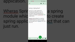 Spring vs Spring Boot springbootinterviewquestions [upl. by Ahsenauj]