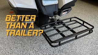 Universal Trailer Hitch Rack Install on 2018 Honda Goldwing [upl. by Aholah]