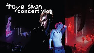 Troye Sivan concert vlog  Something to give each other tour 👩🏻‍🎤 [upl. by Annotahs274]