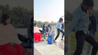 Bag to uth he nahi raha 😱funny bag trending prank viralshort [upl. by Mistrot356]