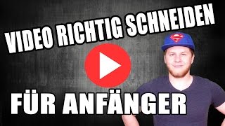 Videoschnittprogramm Tutorial kostenlos  Anfänger Tipps und erste Schritte [upl. by Naesed631]