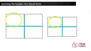 Splitting Rectangles into Equal Parts 1G3 [upl. by Sternlight]