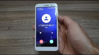 Alcatel 1 5033D incoming call [upl. by Refiffej]