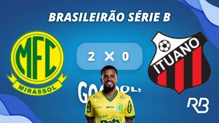 GOL DO MIRASSOL Gol de Danielzinho [upl. by Burnham]