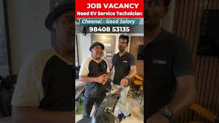 👉Need EV Service Technician In Chennai✅ EWheeler  Arunai Sundar [upl. by Tchao]