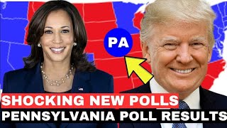 New Pennsylvania poll results September Donald Trump vs Kamala Harris 2024 US Election [upl. by Cicily552]