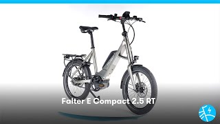 Falter E Compact 25 RT Kompaktrad mit agilem Handling  EBike im Test [upl. by Eedrahs]