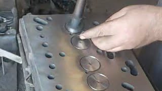 Machine Shop Works Daily Routine Crankshaft Resurfacing Rebuild Bushing Honing Threading [upl. by Fenton]