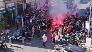 Fabrizio Miccoli in visita alla sede della CN12 [upl. by Ardra]