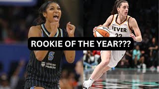 Whos the ROTY Angel or Caitlin WNBA [upl. by Nevah]