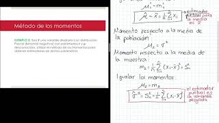 VIDEO 14 Tema 3 Estimación puntual MÉTODO DE LOS MOMENTOS [upl. by Asum]