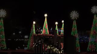 A quick look at some Dollywood Christmas lights dollywood christmas christmaslights themepark [upl. by Ybloc97]