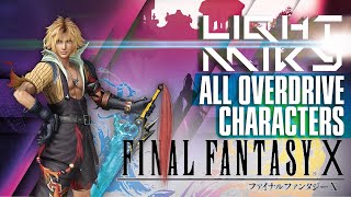 Final Fantasy X HD All Characters OVERDRIVETURBO  PS4 ⭐ [upl. by Hutchison]