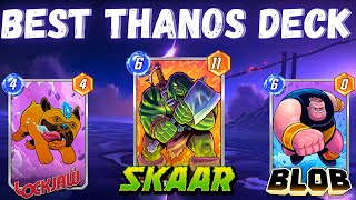 Best Thanos Deck Marvel Snap Gameplay [upl. by Imoen]