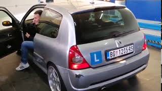 Renault Clio sport 172 sound exhaust [upl. by Rodd136]