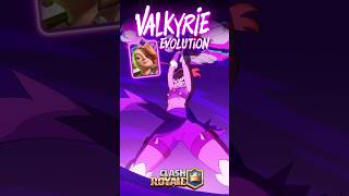 Trailer de la Valkiria Evolucionada clashroyale CRV YT [upl. by Gilpin]