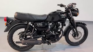 2023 Kawasaki W 175 Black Edition Rs 147 Lacs  Walkaround  Price  Colours  The Garage Official [upl. by Wini]