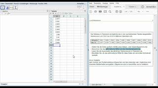 GeoGebra  Statistische Kennzahlen Mittelwert Medien Standardabweichung [upl. by Laekim38]