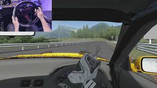 180SX Assetto Corsa  Simucube 2 Pro Gameplay [upl. by Akoek]