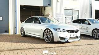 BMW F80 M3 Comp  Eibach Lowering springs and Carbon Motech Performance [upl. by Burrill]