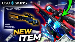 10 TANE AWP MEDUSA CIKARDIM Csgoskins Promo Code 2024 [upl. by Ayokahs657]