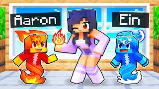 Turning my FRIENDS into ELEMENTALS in Minecraft [upl. by Nesto636]