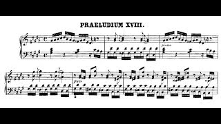 BachSwingle  Prelude XVIII from The WellTempered Clavier Book 2 [upl. by Aicela]