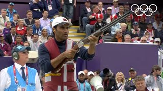 Nasser AlAttiya v Valeriy Shomin  Skeet Shooting Bronze Medal  London 2012 Olympics [upl. by Otaner583]