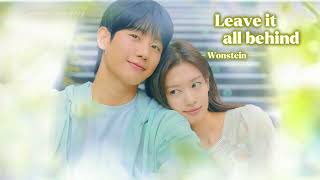 Vietsub  Eng lyrics Leave It All Behind  Wonstein  Love Next Door Ost Phim Con Trai Bạn Mẹ [upl. by Ynelram2]