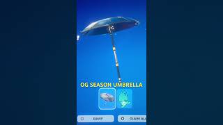 OG BRELLAfortnite umbrella design cosmetics battleroyale [upl. by Vanni]